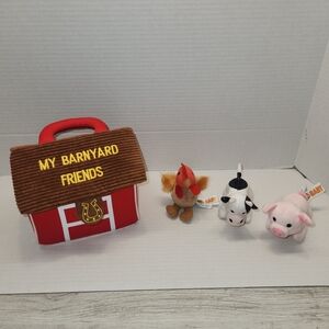Bass Pro Shops My Barnyard Friends Toy Set With Pig, Chicken And Cow Make Sounds